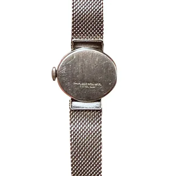 Vintage Timex Cocktail Watch Womens Stainless Mesh Bracelet  display picture 3